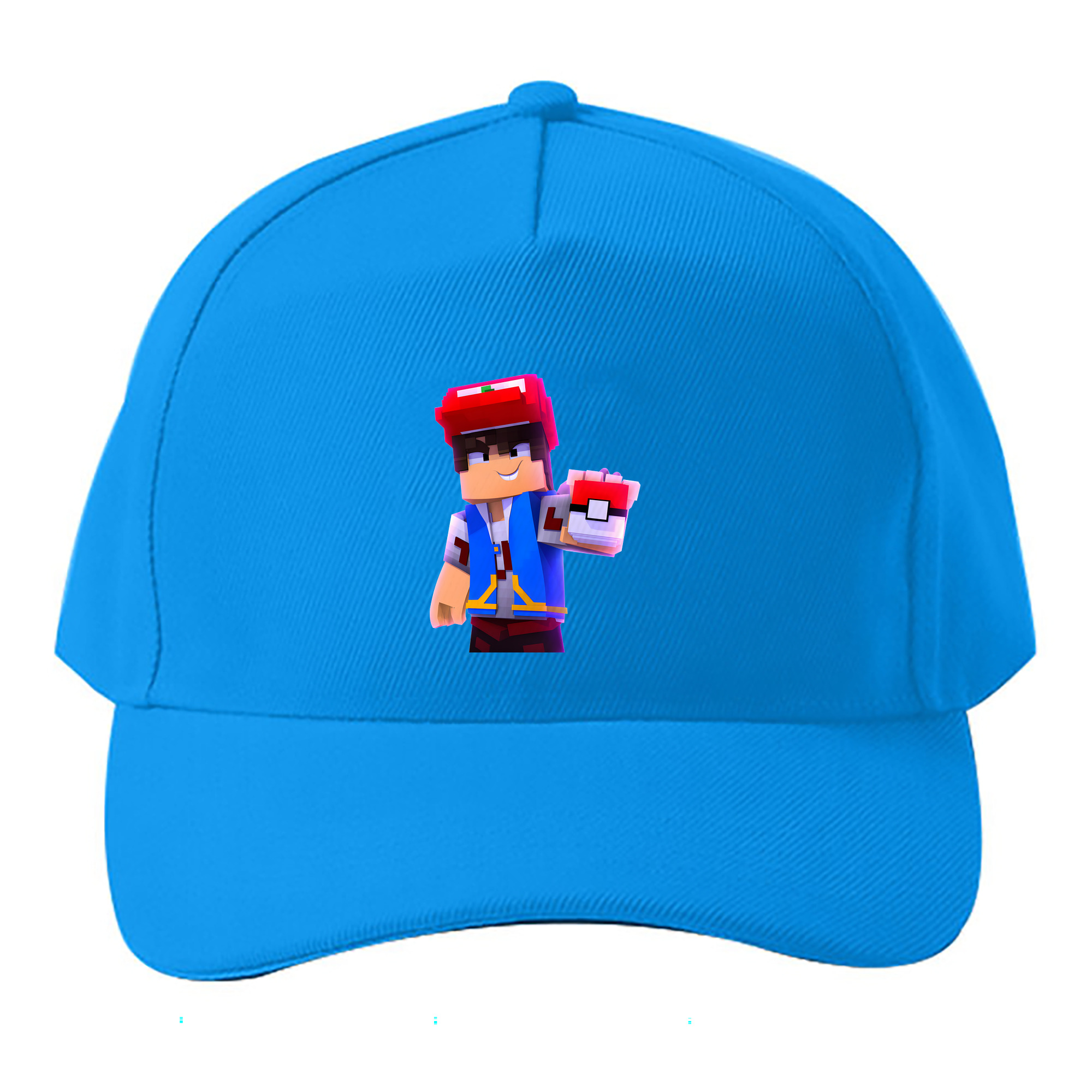 （画像用） マインクラフト ブロックの世界 Minecraft MC Block world ベースボールキャップ 綿100％ 男女兼用 帽子 スポーツ